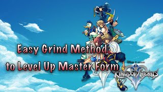 Kingdom Hearts II Final Mix - Easy Grind Method to Level Up Master Form