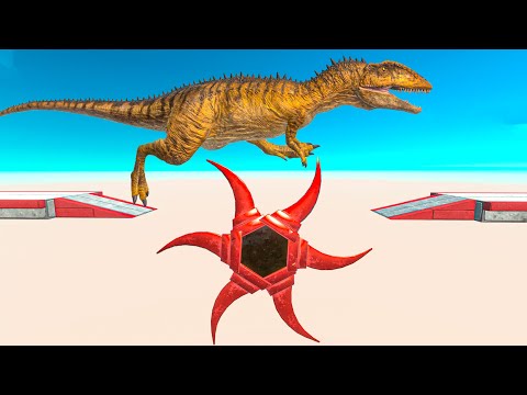 Who Can Jump Over DEATH TRAP? ► Animal Revolt Battle Simulator