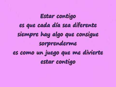 Estar contigo-Alex Ubago letra