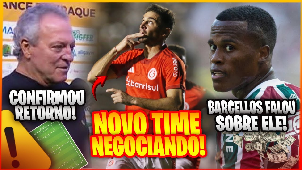 BARCELLOS falou SOBRE ARIAS e CANOBBIO! ABEL BRAGA CONFIRMA RETORNO? e ALARIO SAINDO? | TN News