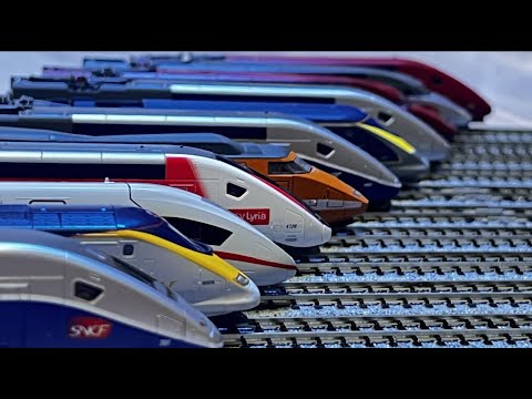 Ultimate High Speed Trains Compilation - N Scale