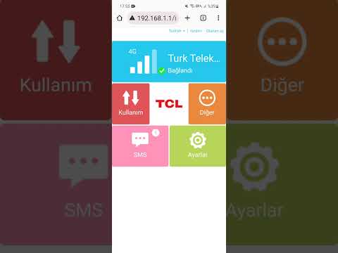 TCL Portable Wifi view remaining internet usage