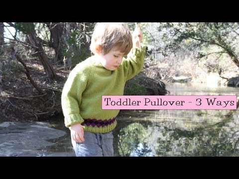 Easy Toddler Pullover - 3 Ways