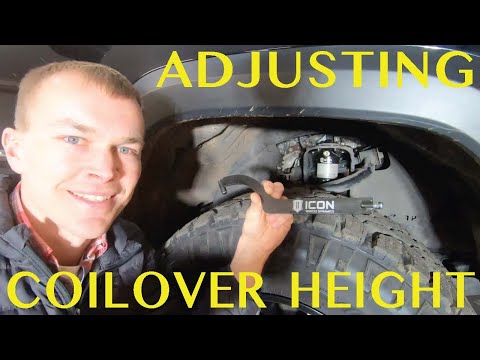 How to Adjust ICON Coilover Height