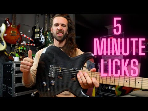 5 Minute Licks - Learn My Okayest Legato Lick