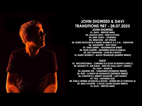 JOHN DIGWEED (UK) & DAVI (USA) @ Transitions 987 28.07.2023
