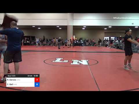 160 Lbs Semifinal - Roman Garcia, Garage Boyz Wrestling Vs Corey Bell, Virginia Wrestling Academy
