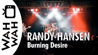 RANDY HANSEN - Burning Desire (Jimi Hendrix) - Live in Karlsruhe 2016