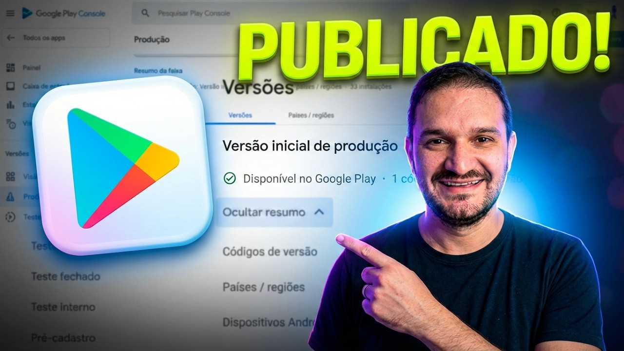 FINALMENTE PUBLIQUEI O APP🥳: Conta nova com Teste Fechado superado! App publicado com sucesso!