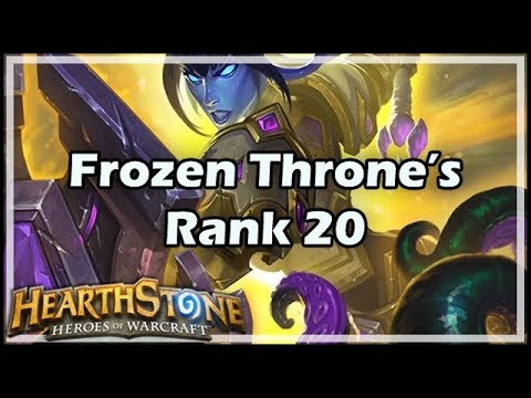 [Hearthstone] Frozen Throne’s Rank 20