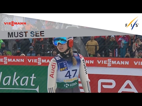 3rd place in Normal Hill #2 for Svenja Wuerth - Ljubno - Ski Jumping - 2016/17