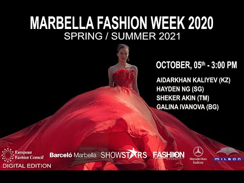 SHOW MARBELLA FASHION WEEK 2020 SS2021, October 5th.