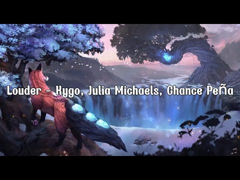 Louder - Kygo, Julia Michaels, Chance Peña (Lyrics)