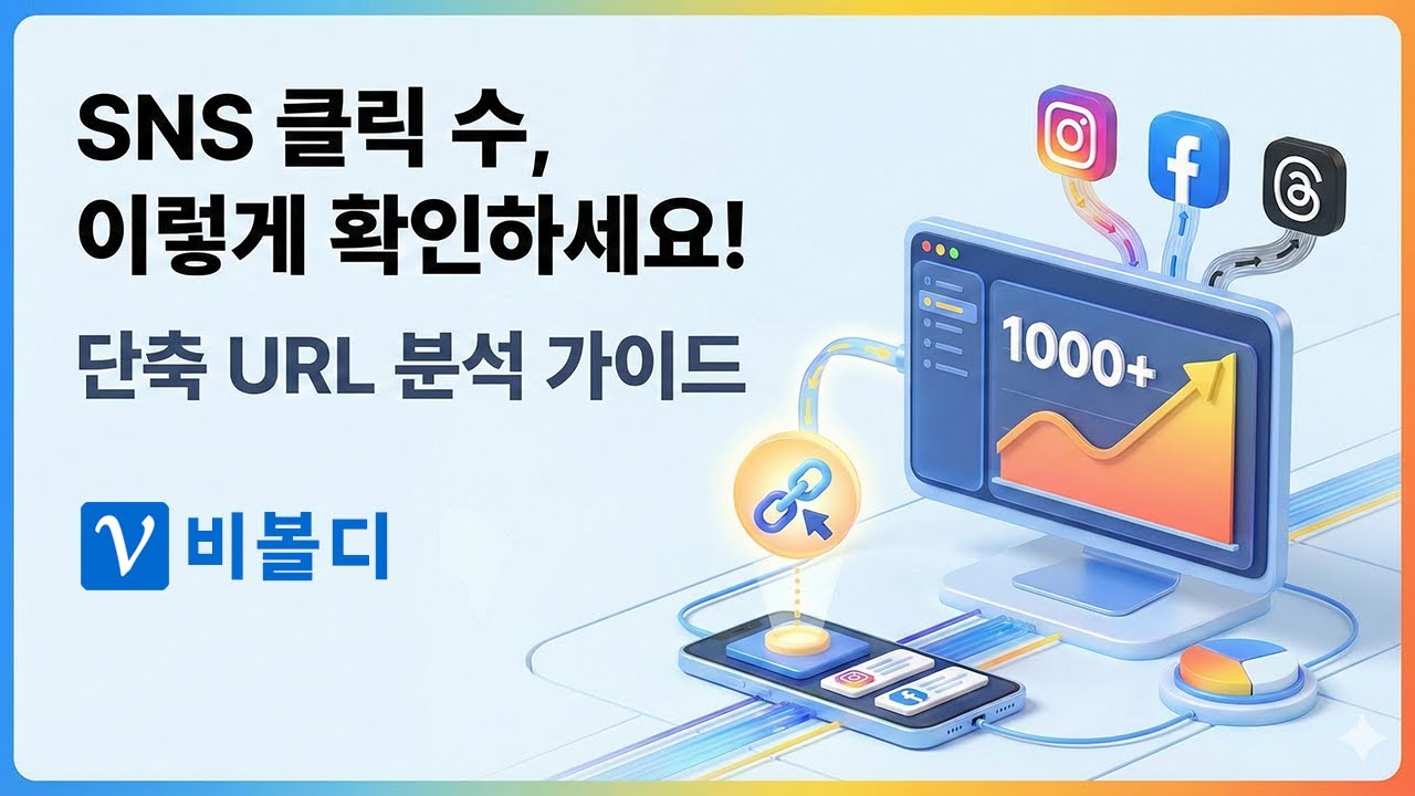 SNS 마케팅 필수 가이드: 단축 URL로 클릭 수 분석하는 방법