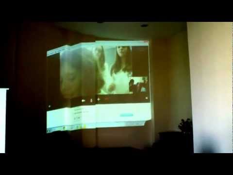 Bilim Koleji Video-conference with Stefan Odobleja High School