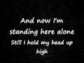 In This Moment- Standing Alone (Lyrics)