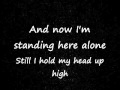 In This Moment- Standing Alone (Lyrics) 
