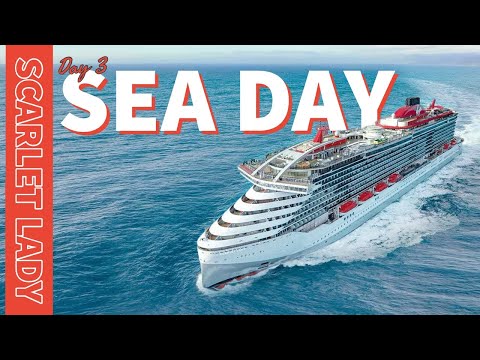 Thumbnail for What a SEA DAY is like on Virgin Voyages' Scarlet Lady.