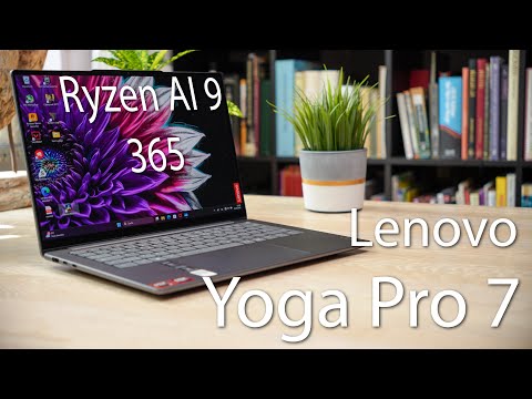 Schneller 14 Zoll-Laptop mit AMD Ryzen AI 9 365 - Lenovo Yoga Pro 7 14
