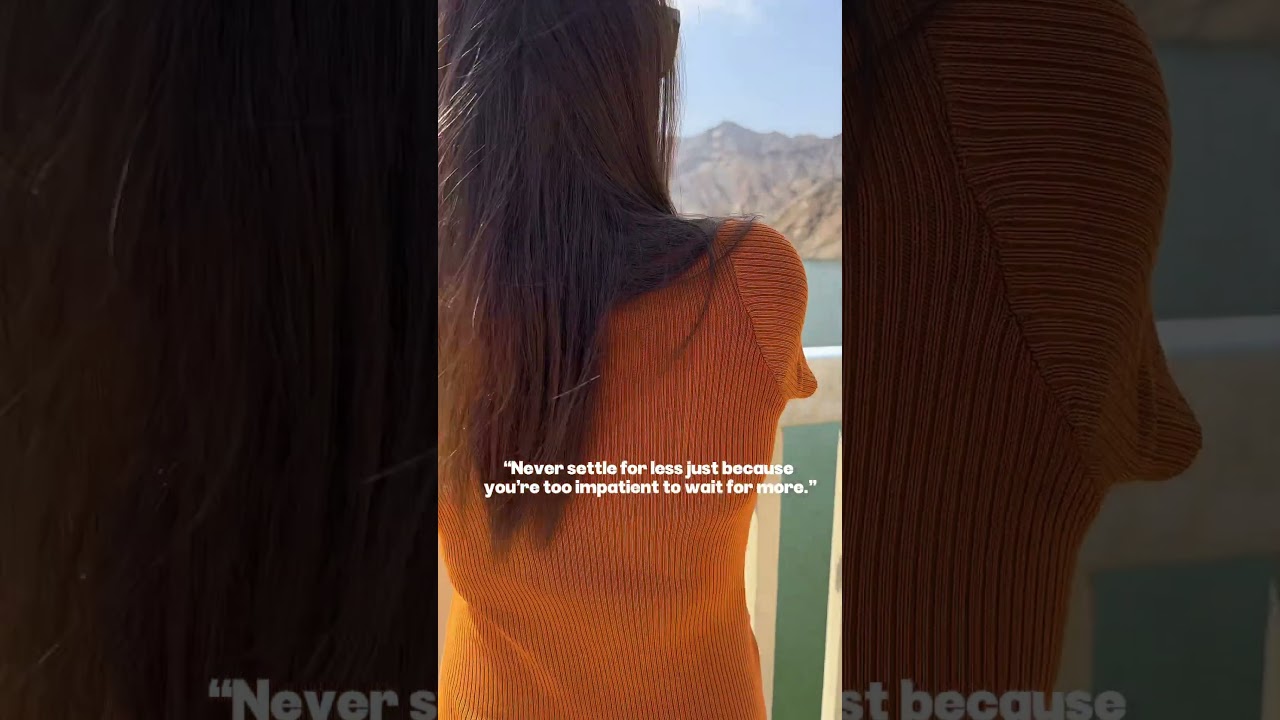 “Girls, Never settle for less” #lovequotes #motivation #selflove