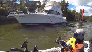 preview picture of video 'Darwin's Fishing Diary - Oatley Bay to Como Bridge 24-11-2013'