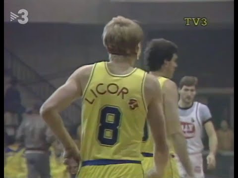 LICOR 43-CANTÚ (COPA KORAC 1984-85 - LLIGUETA)