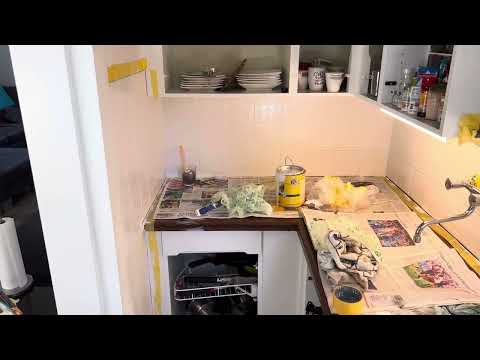 Aus alt mach neu. Kleine Küche renovieren. Room Tour. Herrenwohnung.