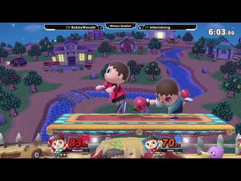 Smash Ultimate:  SN | BobbyWasabi (Villager) V !? | Interrobang (Villager) - Synthesis 19 Tournament
