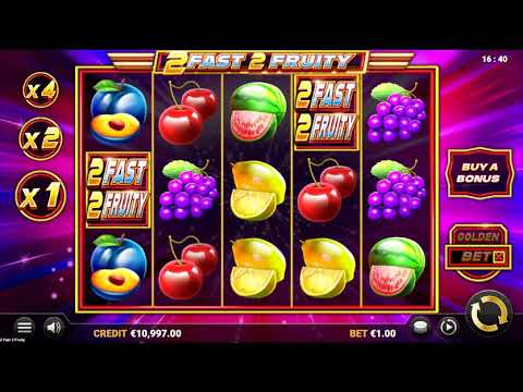 2 Fast 2 Fruity – Video Gameplay