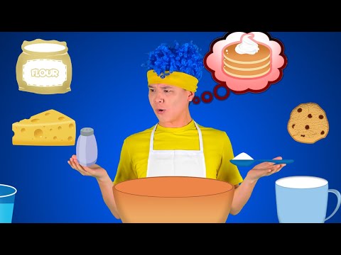 Making Pancakes, Cheesecakes and Cupcakes with Puppets! | D Billions Kids Songs
