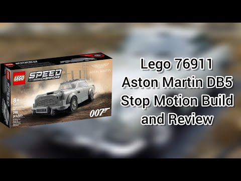 Lego 76911 - 007 Aston Martin DB5 Stop Motion Build and Review