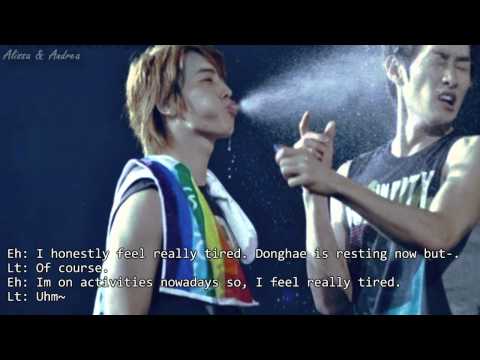 ENG Donghae obligates Eunhyuk to do some... weird things? - EunHae