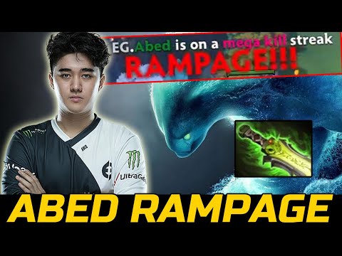 ABED MORPHLING MID RAMPAGE MODE IN EU PUBS DOTA 2