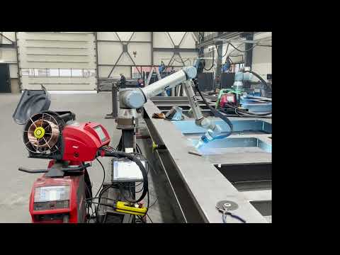 Frame lassen met 2 cobots