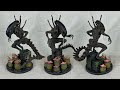 Alien Xenomorph With Hatched Eggs And Facehuggers 3D Printed Diorama Gambody