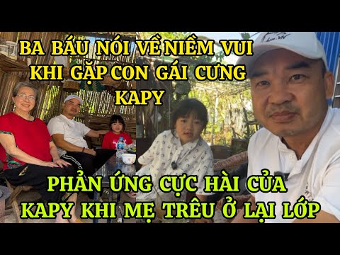 BA BÁU TALKS ABOUT THE JOY OF MEETING HER BELOVED DAUGHTER KAPY, AND KAPY'S HILARIOUS REACTION WH...