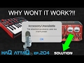 Accessory Unavailable │ Problems connecting USB stuff  to iPad and iPhone - haQ attaQ 204