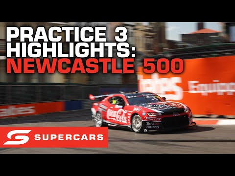 SUPERCARS 2023 Thrifty Newcastle 500 プラクティス3ハイライト動画