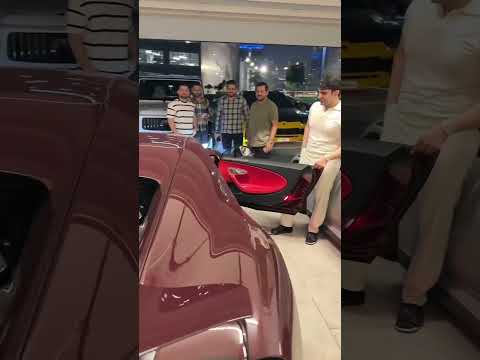 When you are too big for a Bugatti.