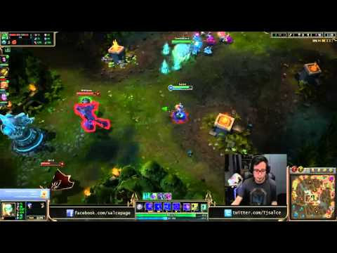 Salce plays Orianna vs Vladimir mid lane