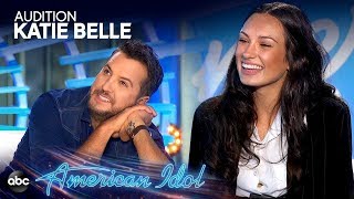 Katie Belle 😍 AMAZING BEAUTY  and VOICE 💘 "shocks" ALL JUDGES❗❗ in AMERICAN IDOL AUDITIONS 📻