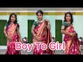 Beautiful Male To Female Makeup Transformation Boy To Girl Makeup Tutorial Crossdressing