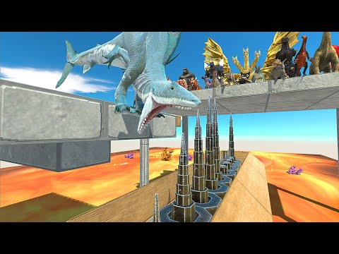 Who Can Jump Over The Thorns? - Animal Revolt Battle Simulator