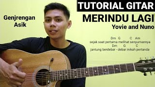 Download lagu (Tutorial Gitar) Merindu Lagi - Yovie and Nuno | Chord dan Genjrengan Mudah mp3