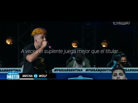 🔥 MINUTAZO de Mecha vs Wolf 🔥| FMS Argentina | Espinoza_2003
