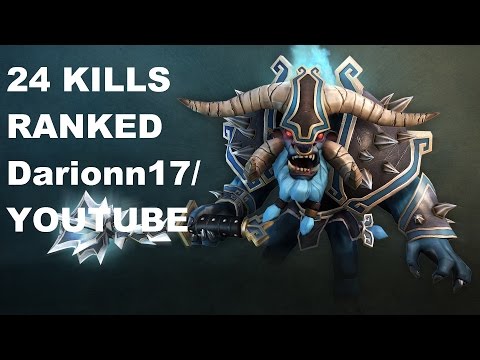 Dota 2 Spirit Breaker 24 Kills Ranked MMR