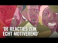 Slachtoffers van anti-zwart geweld op muurschildering