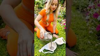 DIY Garden Decor Idea Simple, Cheap and Beautiful! 🐞🐞🐞