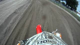 preview picture of video 'Ricky Conley Bithlo Motocross CRF450R With a Guy Crashing!'