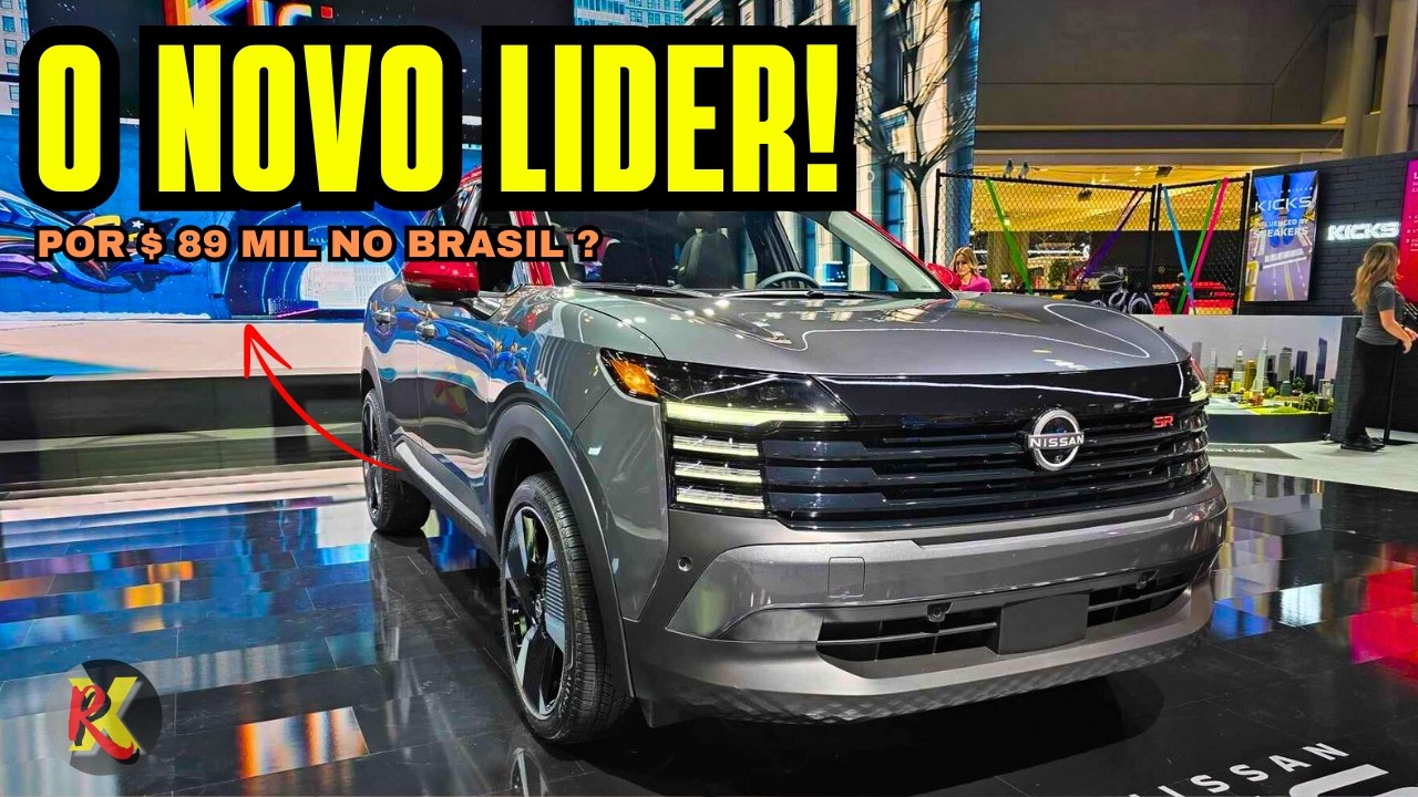 ANTI-CRETA: NOVO NISSAN KICKS 2025 NO BRASIL - O SUV COMPACTO TURBO DE NOVA GERAÇÃO